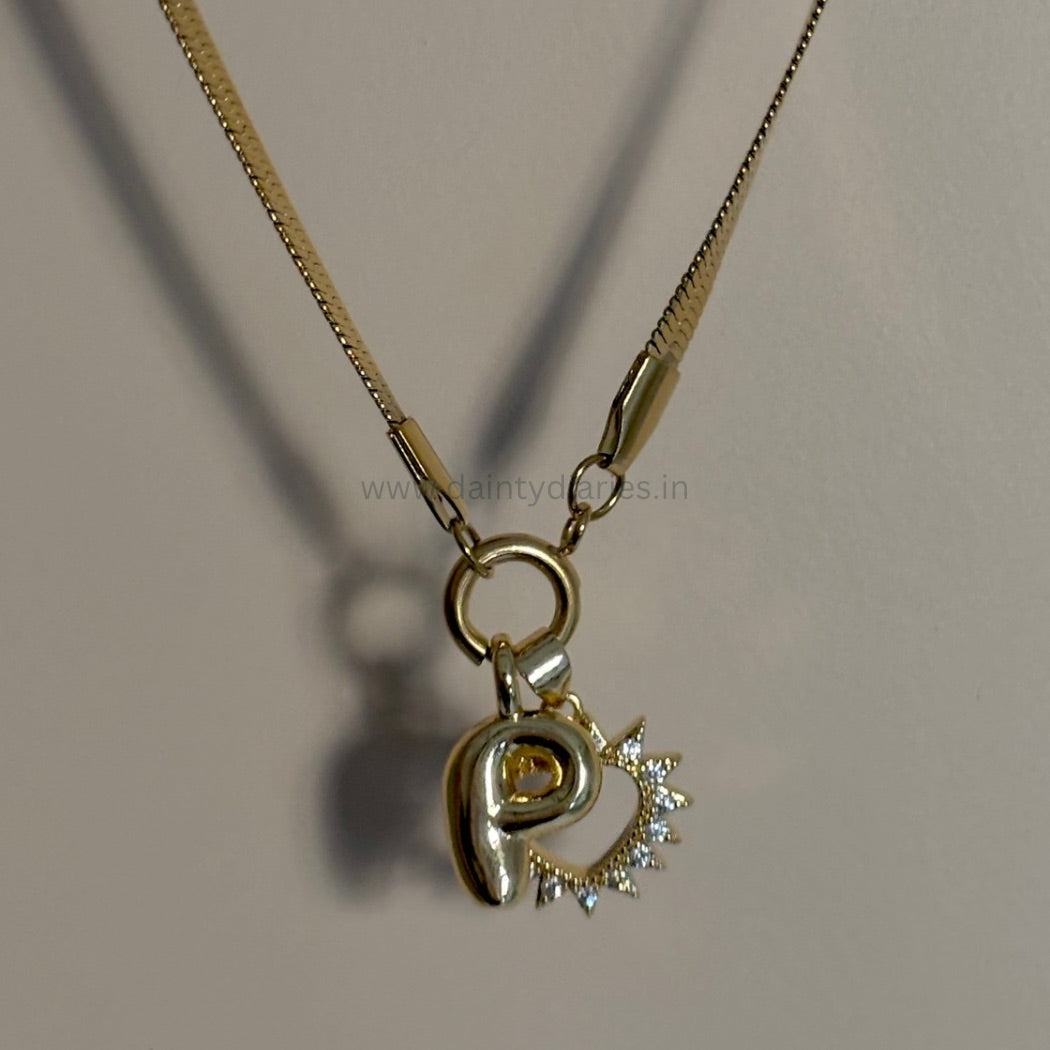 Alphabet Charm Pendant