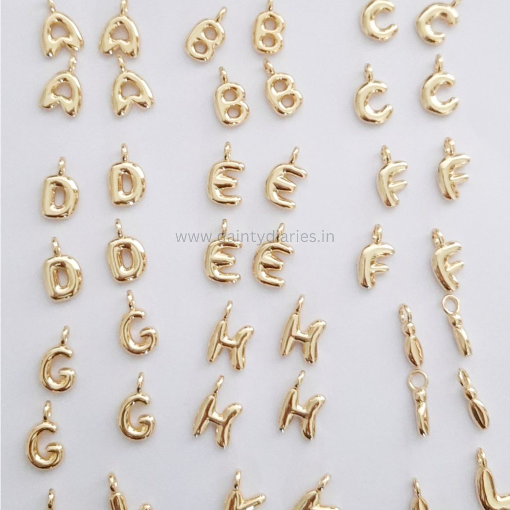 Alphabet Charm Pendant